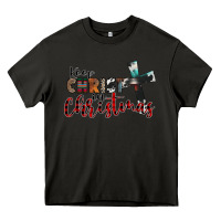 Asphalt keep christ in christmas Heavy Core Tee - CowhideDigitalArt