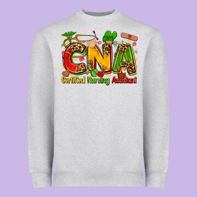 Certified Nursing Assistant Juneteenth Heavyweight Sweatshirt Designed By Zillion Design Studio