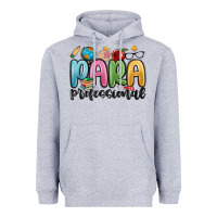 Heather Grey para professional Heavyweight Hoodie - MaliasSmallBusiness