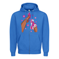 Afro Sneakers And Heels Zipper Hoodie | Teevron
