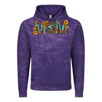 Cloud Purple mom with aztec mothers day Vintage Hoodie - texasbilliewilder