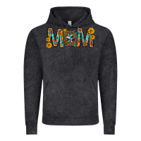 Vintage Black mom with aztec mothers day Vintage Hoodie - texasbilliewilder