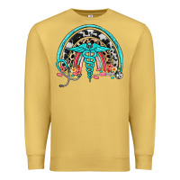 Antique Gold nurse rainbow Premium Sweatshirt - NancyCooperArtShop