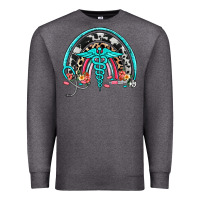 Charcoal Heather nurse rainbow Premium Sweatshirt - NancyCooperArtShop