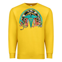 Lemon nurse rainbow Premium Sweatshirt - NancyCooperArtShop