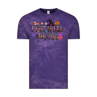 Cloud Purple i put speel on you Vintage Tee - CowhideDigitalArt