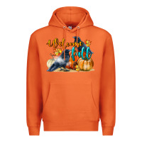 Carrot Welcome Fall With Crow Premium Hoodie - LillyAllenDesigns
