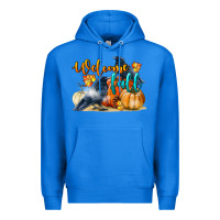 True Royal Welcome Fall With Crow Premium Hoodie - LillyAllenDesigns