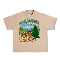 Burro what happens at the lake stays at the lake Urban Heavy Tee - HRA Design Shop