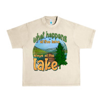 Sandshell what happens at the lake stays at the lake Urban Heavy Tee - HRA Design Shop