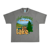 Tornado what happens at the lake stays at the lake Urban Heavy Tee - HRA Design Shop