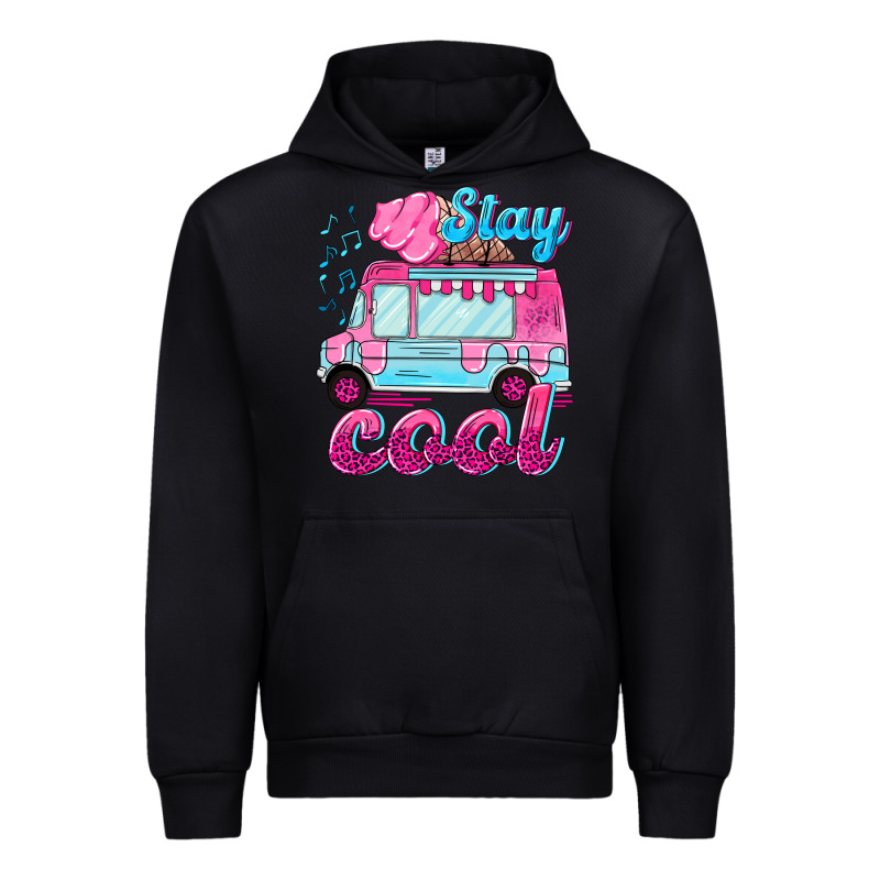 Stay Cool With Ice Cream Van Summer Urban Hoodie by NancyCooperArtShop | Teevron
