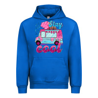 Cobalt Stay cool with ice cream van summer Urban Hoodie - NancyCooperArtShop