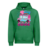 Emerald Stay cool with ice cream van summer Urban Hoodie - NancyCooperArtShop