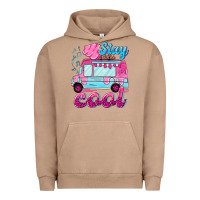 Pigment Burro Stay cool with ice cream van summer Urban Hoodie - NancyCooperArtShop