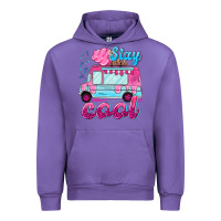 Tulip Stay cool with ice cream van summer Urban Hoodie - NancyCooperArtShop