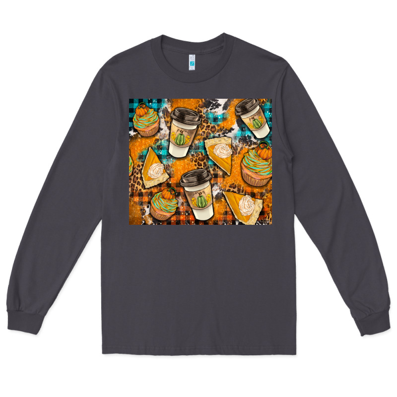 Autumun Distressed Tumbler Long Sleeve Tee by BundleAndBundleShop | Teevron