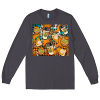 Smoke autumun distressed tumbler Long Sleeve Tee - BundleAndBundleShop