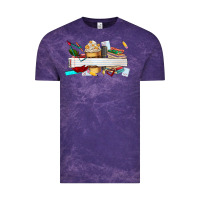 Cloud Purple preview teachers name Vintage Tee - AdoDesignShop