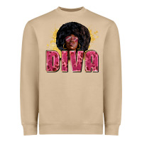 Mushroom Diva juneteenth Heavyweight Sweatshirt - Zillion Design Studio