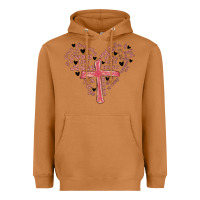 Meerkat retro christian valentine Heavyweight Hoodie - MaliasSmallBusiness