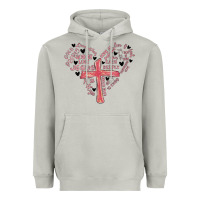 Moon Dust retro christian valentine Heavyweight Hoodie - MaliasSmallBusiness