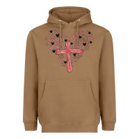 Toasted Coconut retro christian valentine Heavyweight Hoodie - MaliasSmallBusiness