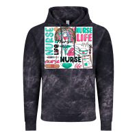 Cloud Black nurse life Vintage Hoodie - Zillion Design Studio