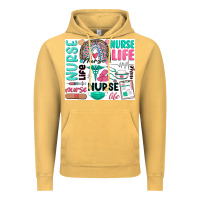Vintage Mustard nurse life Vintage Hoodie - Zillion Design Studio