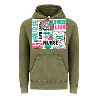 Vintage Olive nurse life Vintage Hoodie - Zillion Design Studio