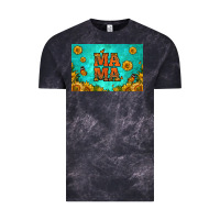 Cloud Black sunflowers mama skinny metal can holder Vintage Tee - HRA Design Shop
