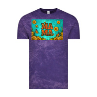 Cloud Purple sunflowers mama skinny metal can holder Vintage Tee - HRA Design Shop