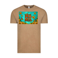 Vintage Coffee sunflowers mama skinny metal can holder Vintage Tee - HRA Design Shop
