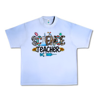 Grape Ice science teacher Urban Heavy Tee - CowhideDigitalArt