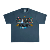 Midnight Navy science teacher Urban Heavy Tee - CowhideDigitalArt