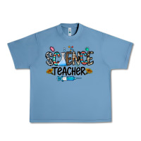 Pebble Blue science teacher Urban Heavy Tee - CowhideDigitalArt