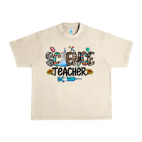 Sandshell science teacher Urban Heavy Tee - CowhideDigitalArt