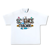 White science teacher Urban Heavy Tee - CowhideDigitalArt