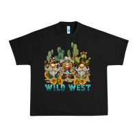 Black wild west western gnome Urban Heavy Tee - BarkalooDesign
