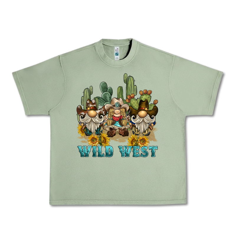 Wild West Western Gnome Urban Heavy Tee by BarkalooDesign | Teevron