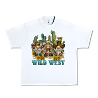 White wild west western gnome Urban Heavy Tee - BarkalooDesign