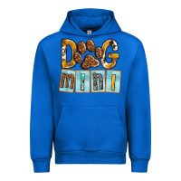 Cobalt Dog Mini with Paw Urban Hoodie - texasbilliewilder