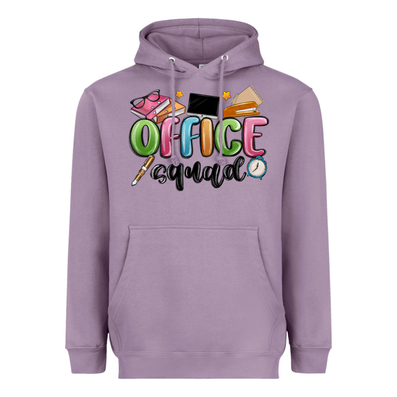 Office Squad Heavyweight Hoodie by MaliasSmallBusiness | Teevron