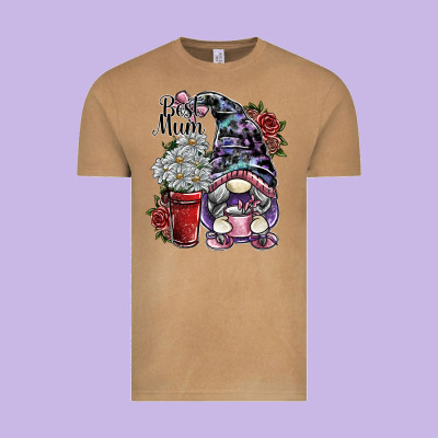 Best Mum Vintage Tee Designed By Sublimationcraftshop