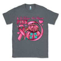 Charcoal Heather in october we wear pink Classic Tee - JahusDesignShop