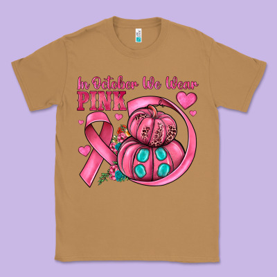 In October We Wear Pink Classic Tee Designed By Jahusdesignshop