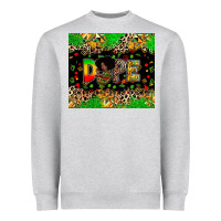 Heather Grey dope juneteenth Heavyweight Sweatshirt - Zillion Design Studio