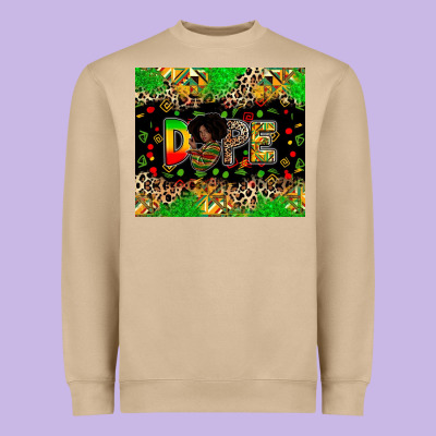 Dope Juneteenth Heavyweight Sweatshirt Designed By Zillion Design Studio