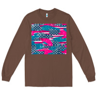 Chestnut usa flag Long Sleeve Tee - AdoDesignShop