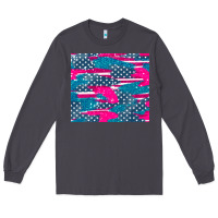 Smoke usa flag Long Sleeve Tee - AdoDesignShop